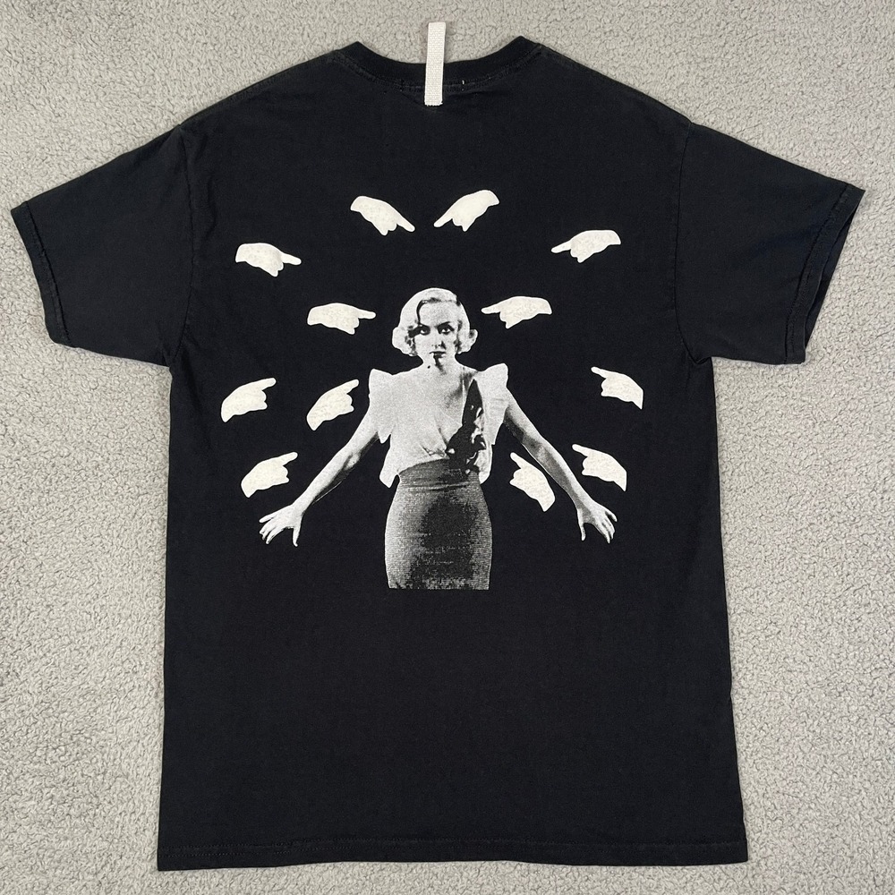 Advisory Board Crystals Carole Lombard Tee Shirt‎ Mens M Black Streetwear